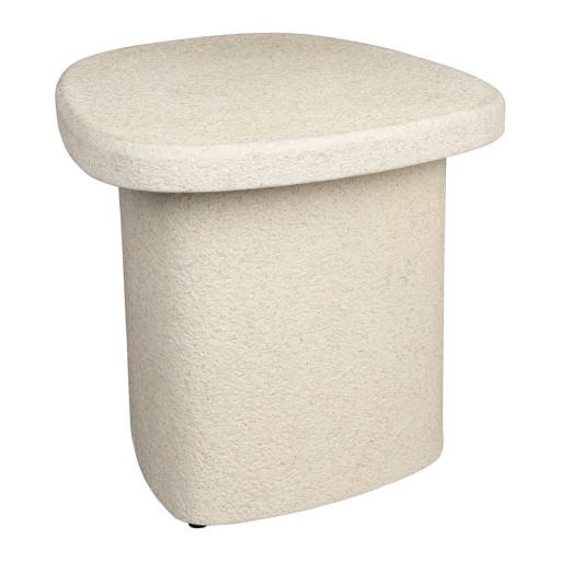 Măsuță auxiliară cu blat cu aspect de marmură 45x56 cm Veda – Dutchbone