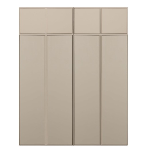 Dulap modular crem din lemn de pin 200x250 cm Daily – vtwonen