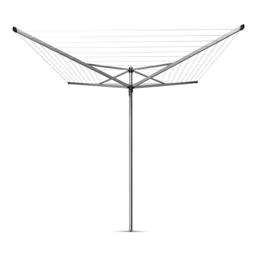 Uscător de rufe argintiu pentru grădină 50 m Topspinner – Brabantia