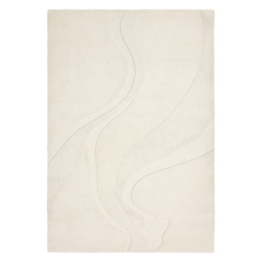 Covor alb din lână 160x230 cm Olsen – Asiatic Carpets