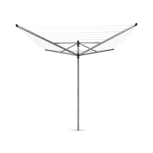 Uscător de rufe argintiu pentru grădină 50 m Lift-O-Matic – Brabantia