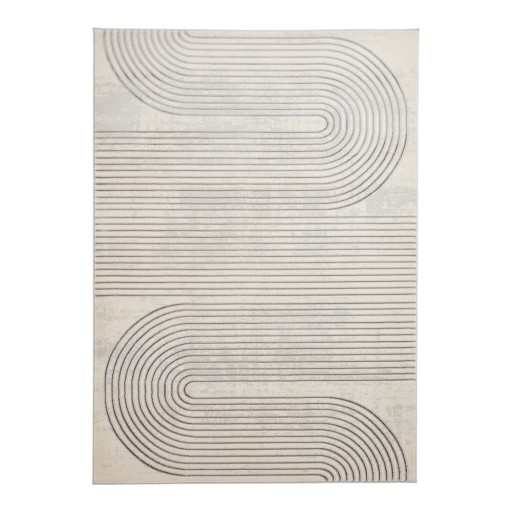 Covor gri deschis/crem 200x290 cm Apollo – Think Rugs