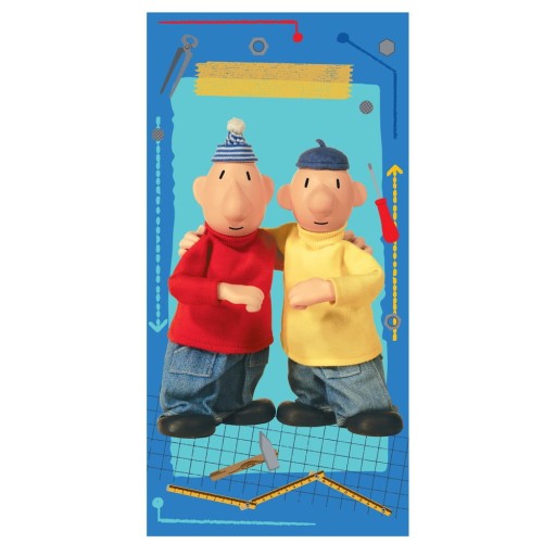 Prosop pentru copii din bumbac 70x140 cm Pat a Mat – Jerry Fabrics