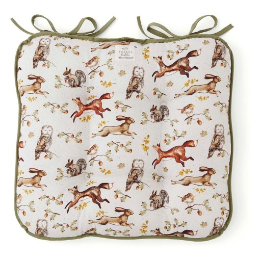 Pernă de scaun din bumbac 40x43 cm Forest Fable – Cooksmart ®