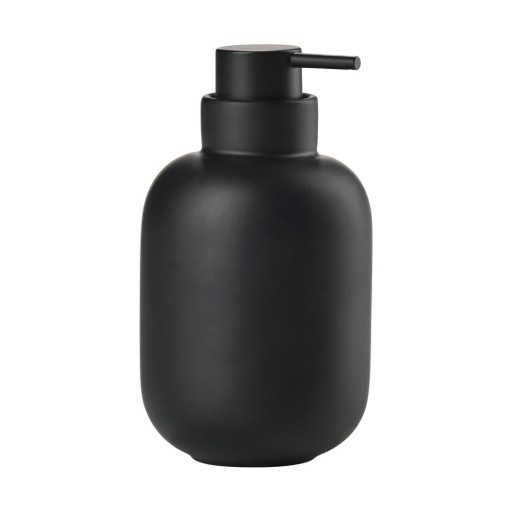 Dozator de săpun lichid negru din gresie ceramică 300 ml Sensu – Zone