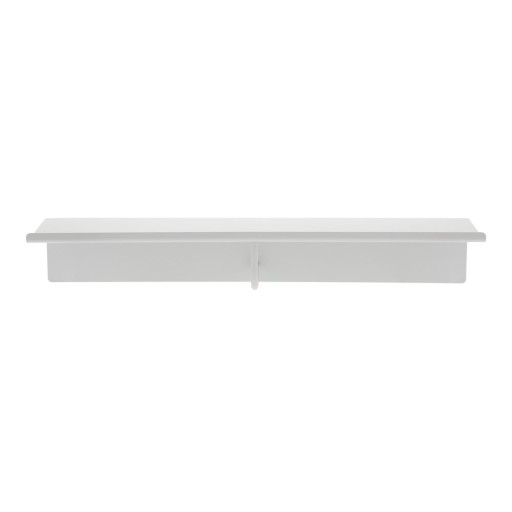 Cuier de perete gri deschis cu raft din oțel 21,5 cm A-Coat – Zone