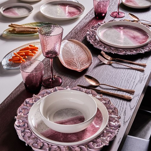 Serviciu de masa 12 piese Edge Shade, Andrea Fontebasso, portelan, multicolor