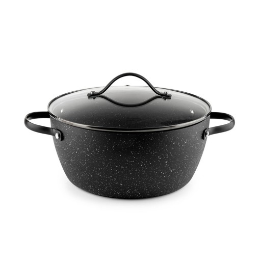 Oala cu capac Symphony, Luigi Ferrero, 24x10.5 cm, 4.3 L, aluminiu forjat