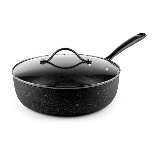 Tigaie adanca cu capac Symphony, Luigi Ferrero, 26x7.5 cm, 3.5 L, aluminiu forjat