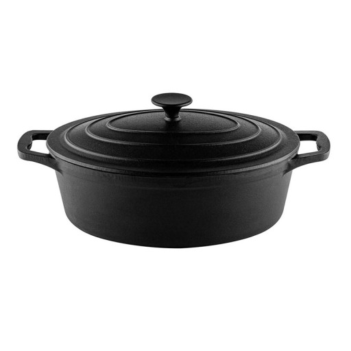 Oala cu capac Tika, Luigi Ferrero, 41x25x11 cm, 5.1 L, fonta