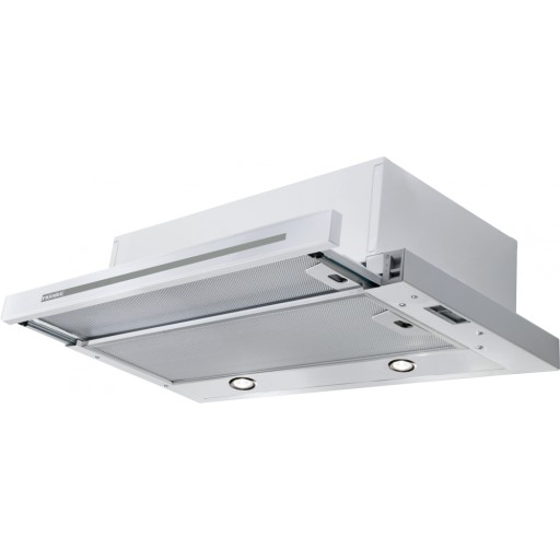 Hota telescopica incorporabila Franke Smart FSM 601 WH GL  2   60 cm  max 380 mc/h  Cristallo Bianco