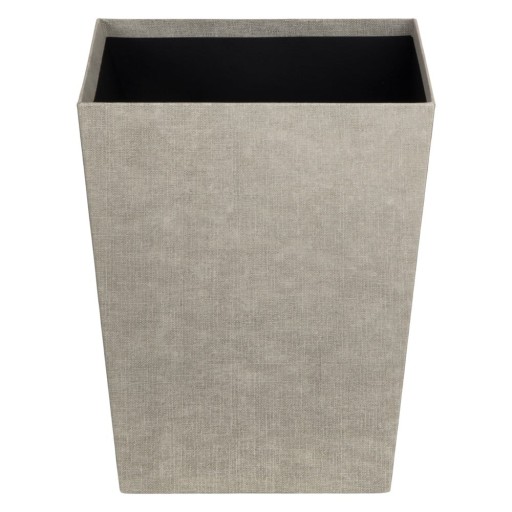 Coș de gunoi bej Sofia Canvas Paper Laminate – Bigso