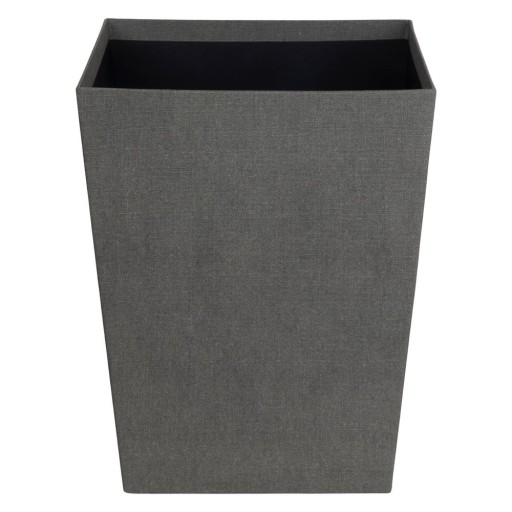 Coș de gunoi gri Sofia Canvas Paper Laminate – Bigso