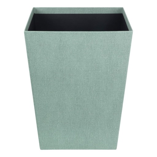 Coș de gunoi albastru-verde Sofia Canvas Paper Laminate – Bigso