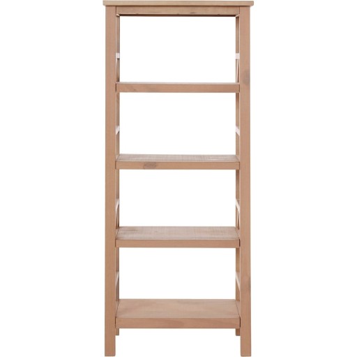 Bibliotecă în culoare naturală din lemn de pin 62x138 cm Titian – Støraa