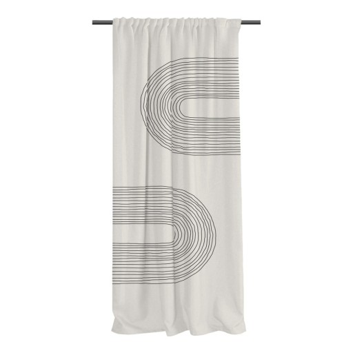 Draperie bej din bumbac satinat 110x170 cm Setting Sun – Butter Kings