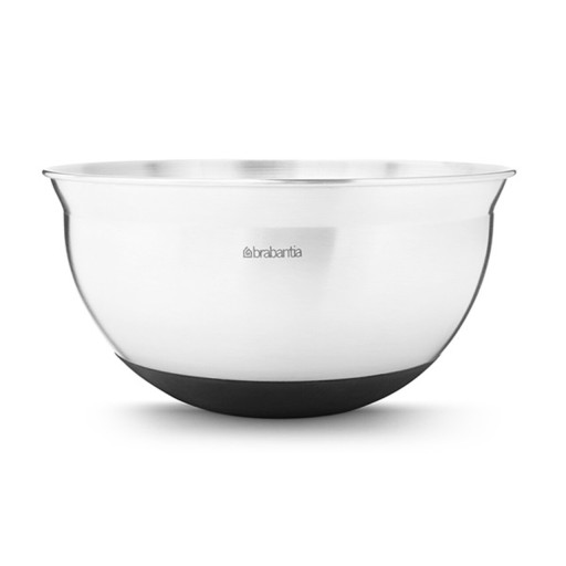 Bol pentru mixat, Brabantia, Matt, 21.7x11 cm, 1.6 L, inox, argintiu mat