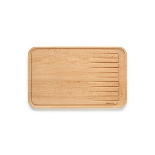 Tocator pentru carne, Brabantia, Profile, 40x25x1.9 cm, lemn de fag, natural