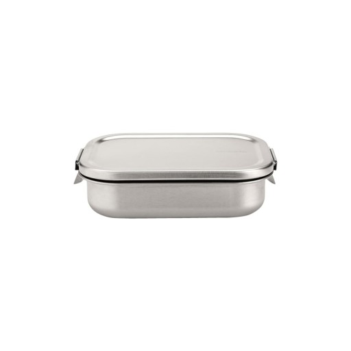Caserola pentru pranz, Brabantia, Make&amp;Take, 20.5x14.5x5.8 cm, 1.1 L, inox, argintiu mat