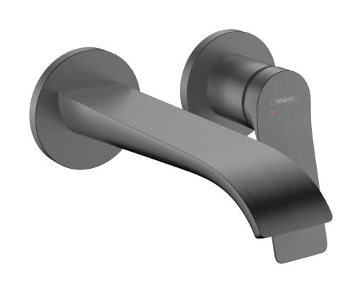 Baterie lavoar Hansgrohe Vivenis cu pipa 192mm  montaj incastrat  necesita corp ingropat  negru periat