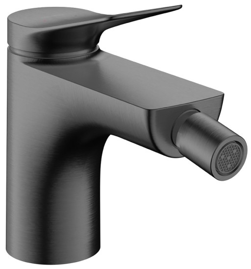 Baterie bideu Hansgrohe Vivenis  ventil pop-up  negru periat