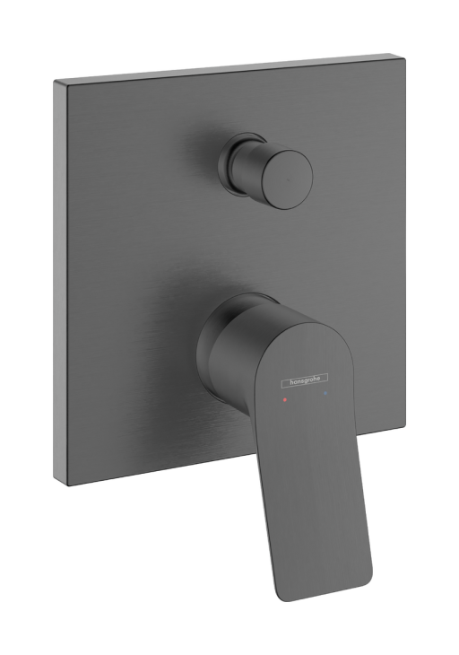 Baterie cada - dus Hansgrohe Vivenis montaj incastrat  necesita corp ingropat  negru periat
