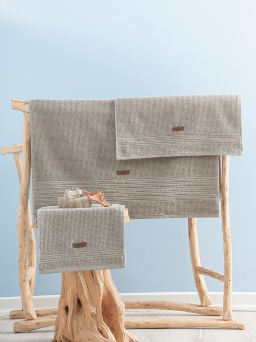 Set prosoape, Cotton Box, Wellness, Bumbac, Bej