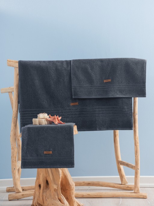 Set prosoape, Cotton Box, Wellness, Bumbac, Antracit