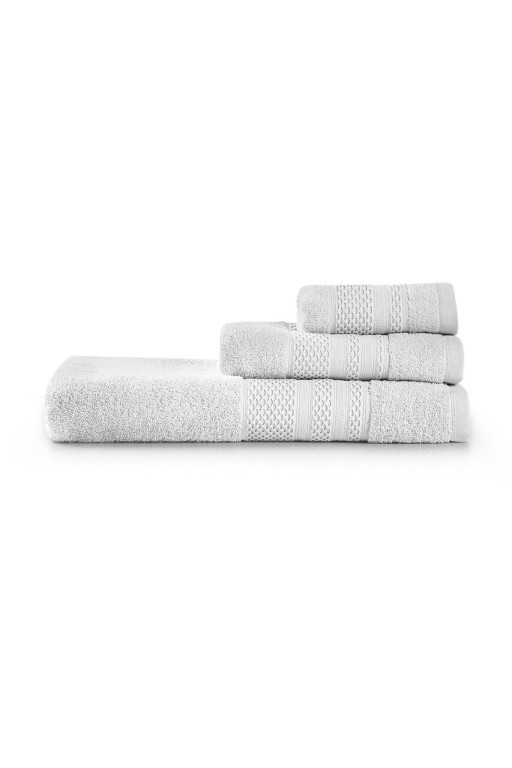 Set prosoape, Whitney, Piramit, Bumbac, Crem