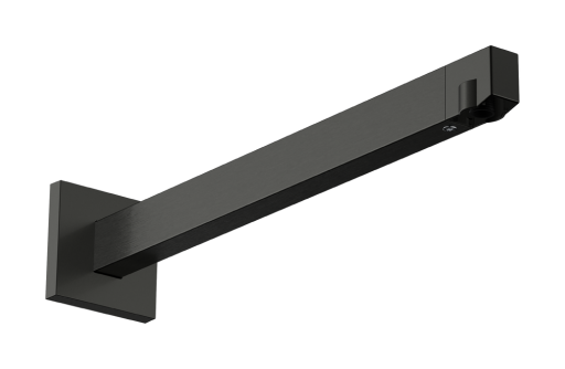 Brat de dus Hansgrohe E 39cm  de perete  negru periat