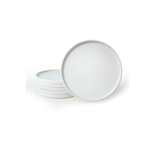 Farfurii albe 6 buc. din ceramică ø 27 cm – Hermia