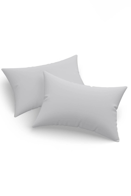 Set 2 fete de perna, Solid - Grey, Eponj Home, 65% bumbac/35% poliester