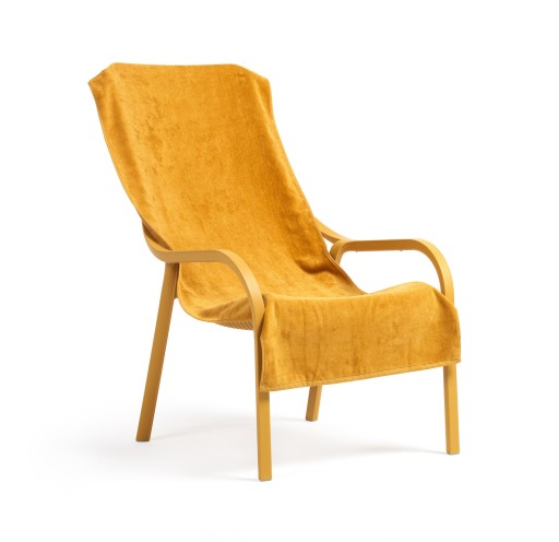Prosop de plaja pentru fotoliu Nardi Net Lounge 158x60cm  senape