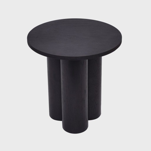 Masuta de cafea Lumbera, Homla, 40x45 cm, MDF, negru
