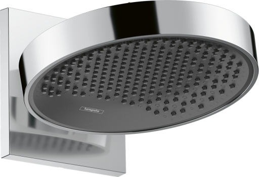 Palarie de dus Hansgrohe Rainfinity 250 1jet EcoSmart cu placa de conectare la perete  crom