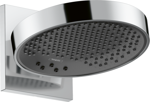 Palarie de dus Hansgrohe Rainfinity 250 3jet EcoSmart cu placa de conectare la perete  crom