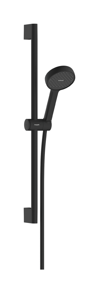 Set de dus Hansgrohe Activera S 95 1jet EcoSmart cu bara 65cm negru mat