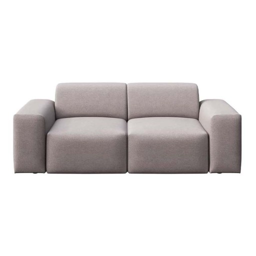 Canapea gri cu tapițerie din catifea 205 cm Villet – Rodier