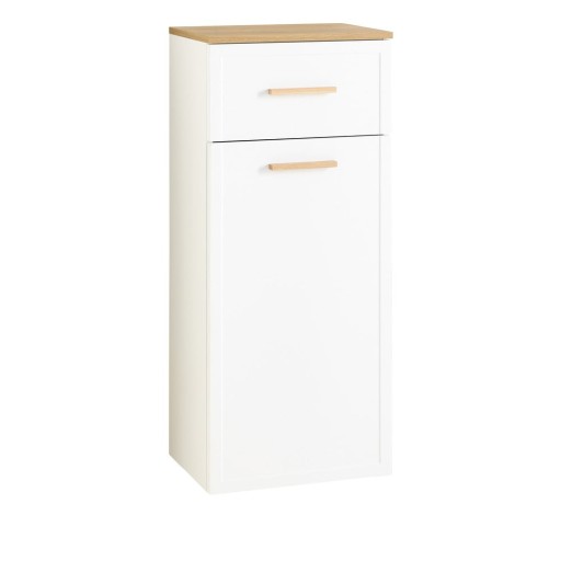 Dulap de baie alb jos/suspendat 104x45 cm Quickset 383 – Pelipal