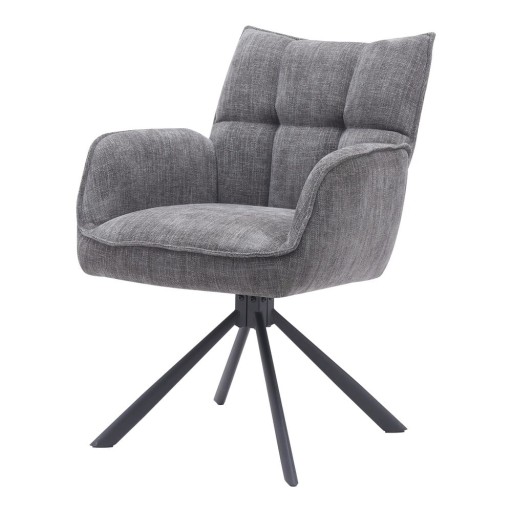 Scaune de dining gri 2 buc. Marilla – Unique Furniture