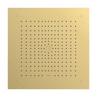 Palarie de dus Hansgrohe Raindance E 400x400 1jet  montare pe tavan  gold optic