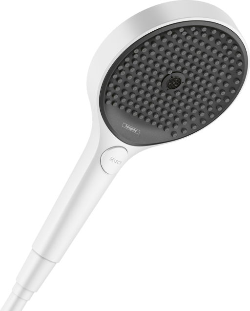 Para de dus Hansgrohe Rainfinity 130 3jet EcoSmart+ alb mat