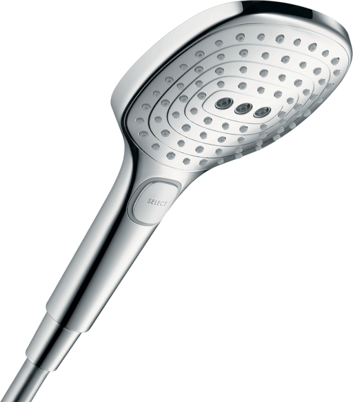 Para de dus Hansgrohe Raindance Select E 120 3jet PowderRain EcoSmart+ crom
