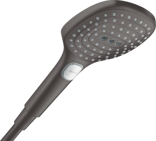 Para de dus Hansgrohe Raindance Select E 120 3jet PowderRain EcoSmart+ negru periat