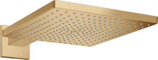 Palarie de dus Hansgrohe Raindance E 300 1jet EcoSmart cu brat de dus de perete 39cm  bronz periat