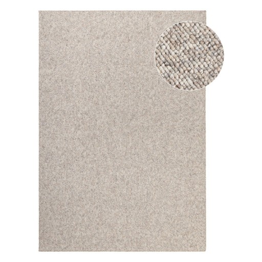 Covor gri/crem lavabil 200x290 cm Rocco Dark Cream – Elle Decoration