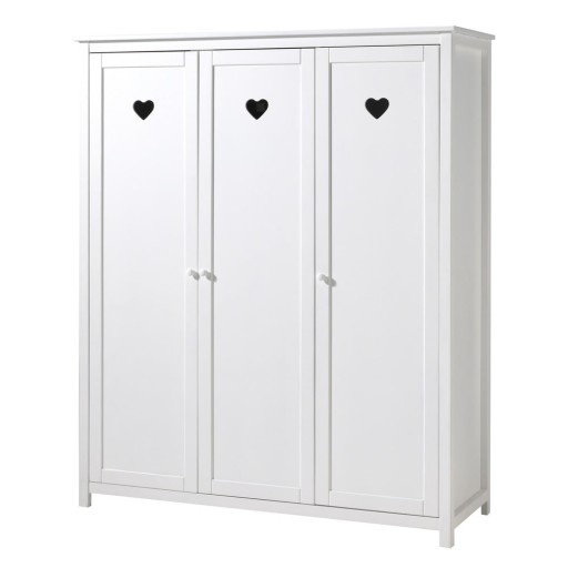 Șifonier de copii alb 159x191x57 cm Amori – Vipack