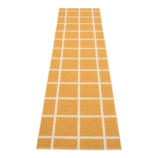 Covor tip traversă pentru interior și exterior galben ocru 70x300 cm Ada Ochre – Pappelina