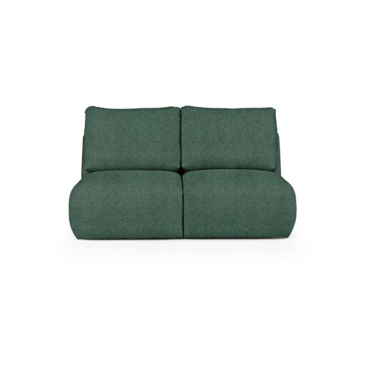 Canapea verde cu tapițerie din țesătură bouclé 164 cm Mirel – Rodier