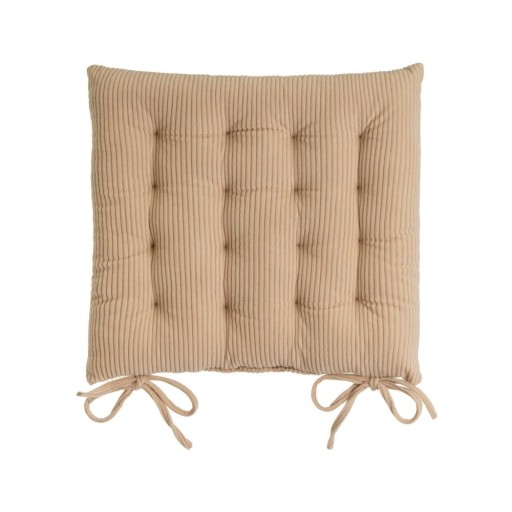 Pernă de scaun din catifea reiată 40x40 cm Merely – Casa Selección